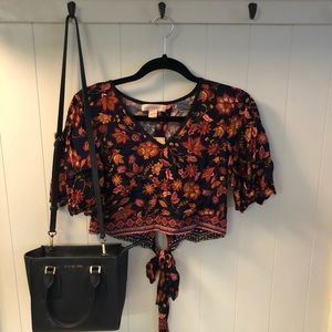 Band of Gypsies Crop top- size small